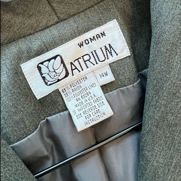 Vintage Women's Atrium Collection Blazer Size 14 W - Picture 10 of 10